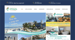 Desktop Screenshot of hotelenseadaitapema.com.br